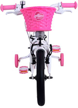Volare Ashley Kinderfiets Meisjes 14 inch Wit Twee Handremmen