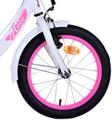 Volare Ashley Kinderfiets Meisjes 16 inch Wit Twee Handremmen