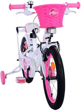 Volare Ashley Kinderfiets Meisjes 16 inch Wit Twee Handremmen