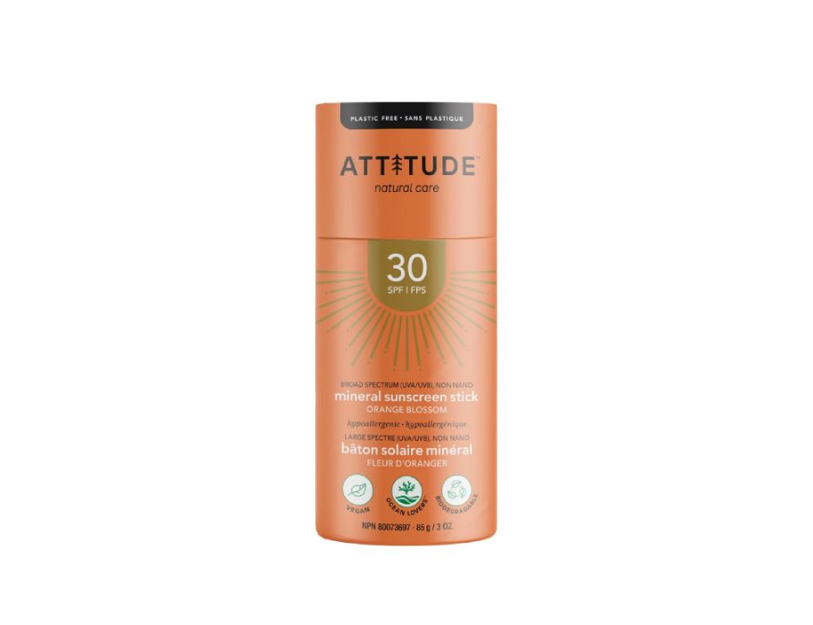 Attitude Zonnebrandstick SPF 30 Orange Blossom