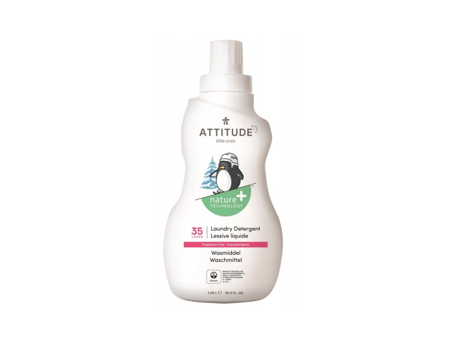 Attitude Nature+ Little Ones vloeibaar wasmiddel parfumvrij 35wasjes