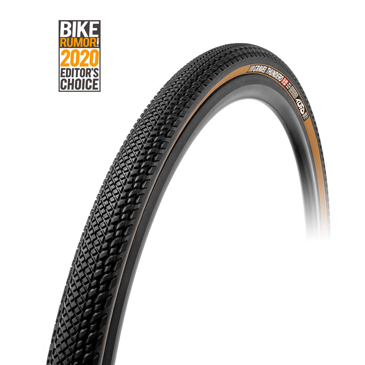 Buitenband tufo (40-622) 700-40c gravel thundero zwart beige vouwband