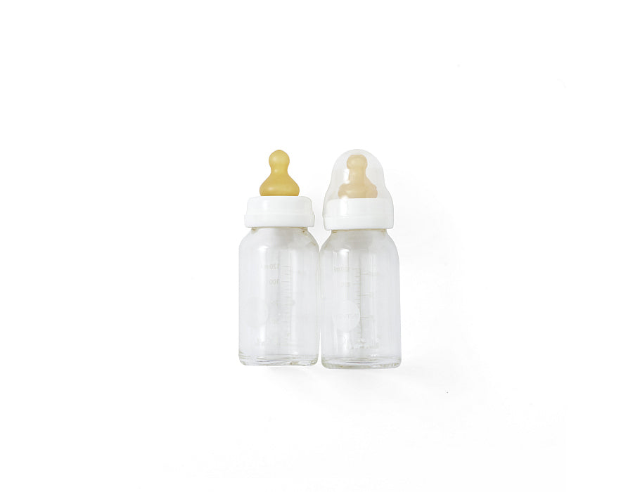 Hevea Glazen zuigflessen 120ml