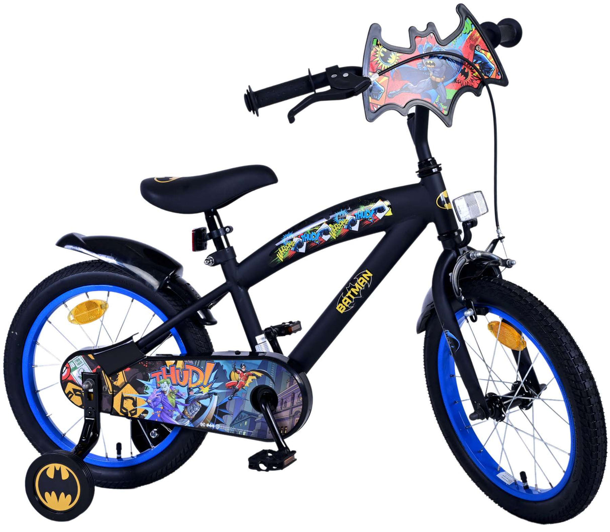 Batman Kinderfiets Jongens 16 inch Zwart