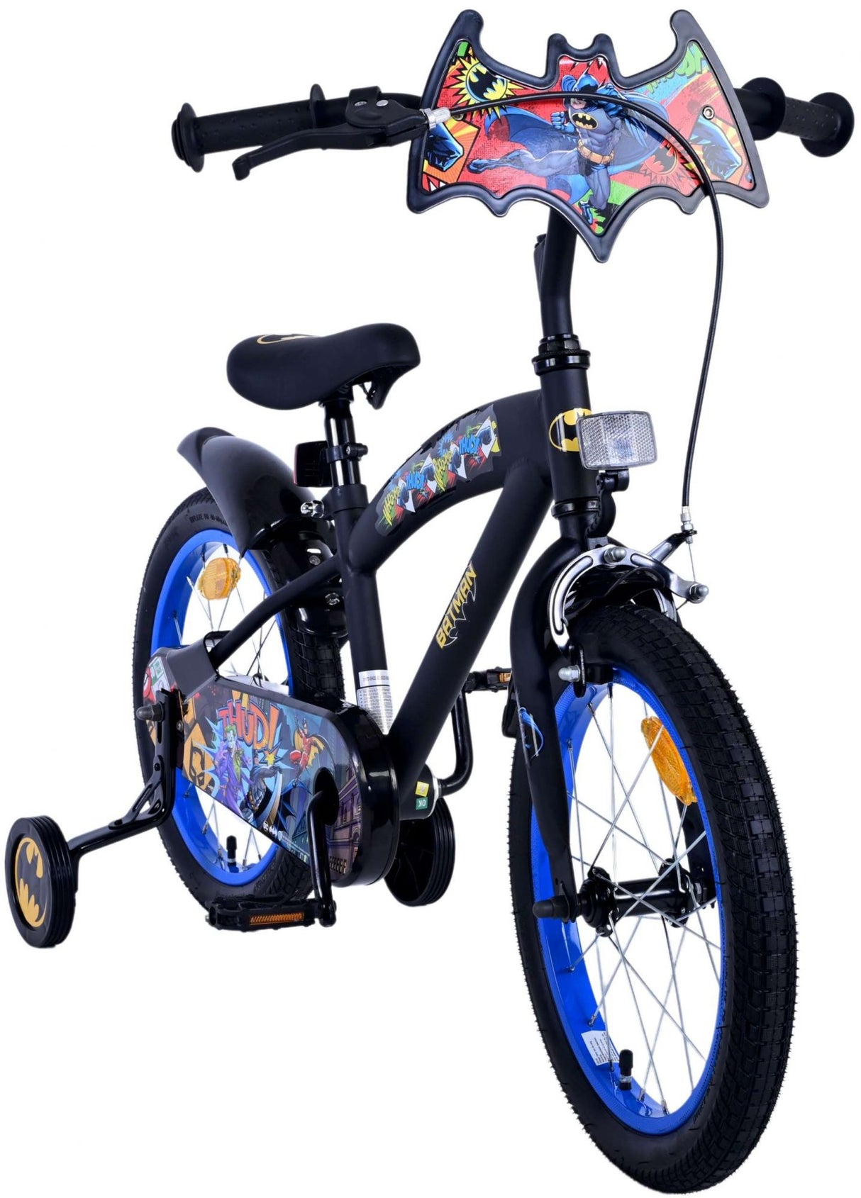 Batman Kinderfiets Jongens 16 inch Zwart