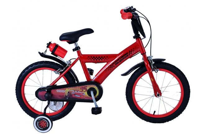 Disney Disney Kinderfiets Jongens 16 inch Rood Twee handremmen