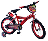Disney Disney Kinderfiets Jongens 16 inch Rood Twee handremmen
