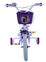 Wish Wish Wish Kinderfiets Meisjes 14 inch Paars Twee handremmen
