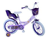 Wish Wish Wish Kinderfiets Meisjes 16 inch Paars Twee handremmen