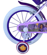 Wish Wish Wish Kinderfiets Meisjes 16 inch Paars Twee handremmen