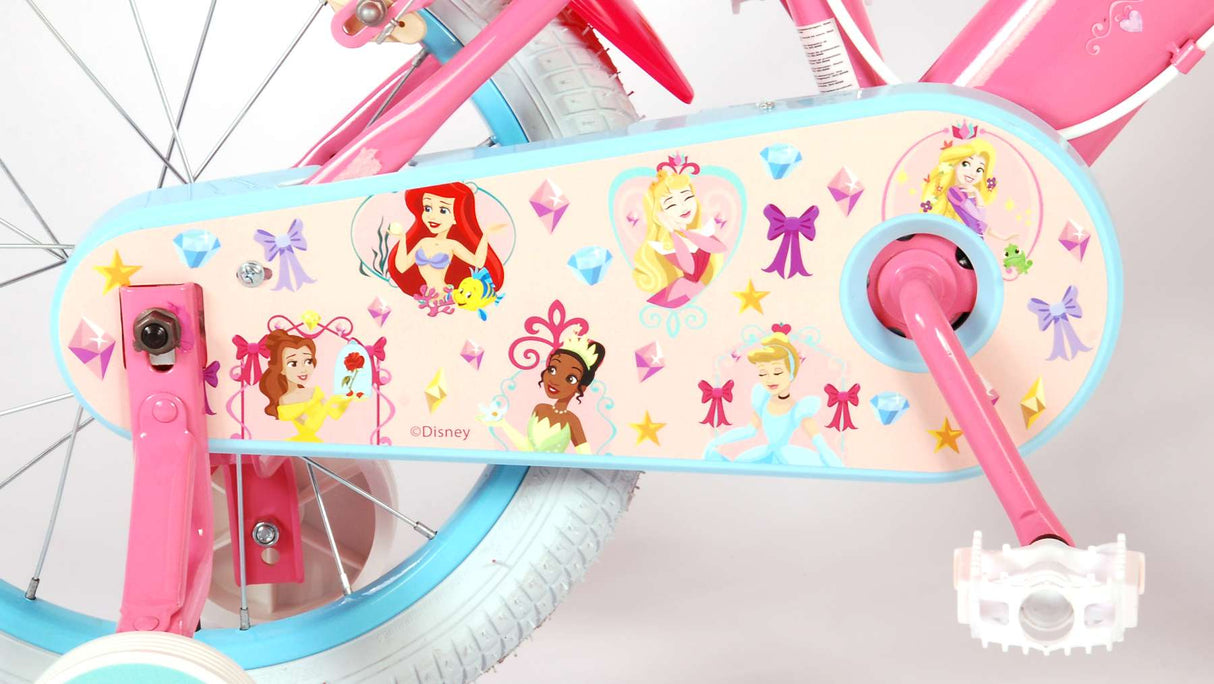Disney Princess Kinderfiets Meisjes 16 inch Roze Twee Handremmen