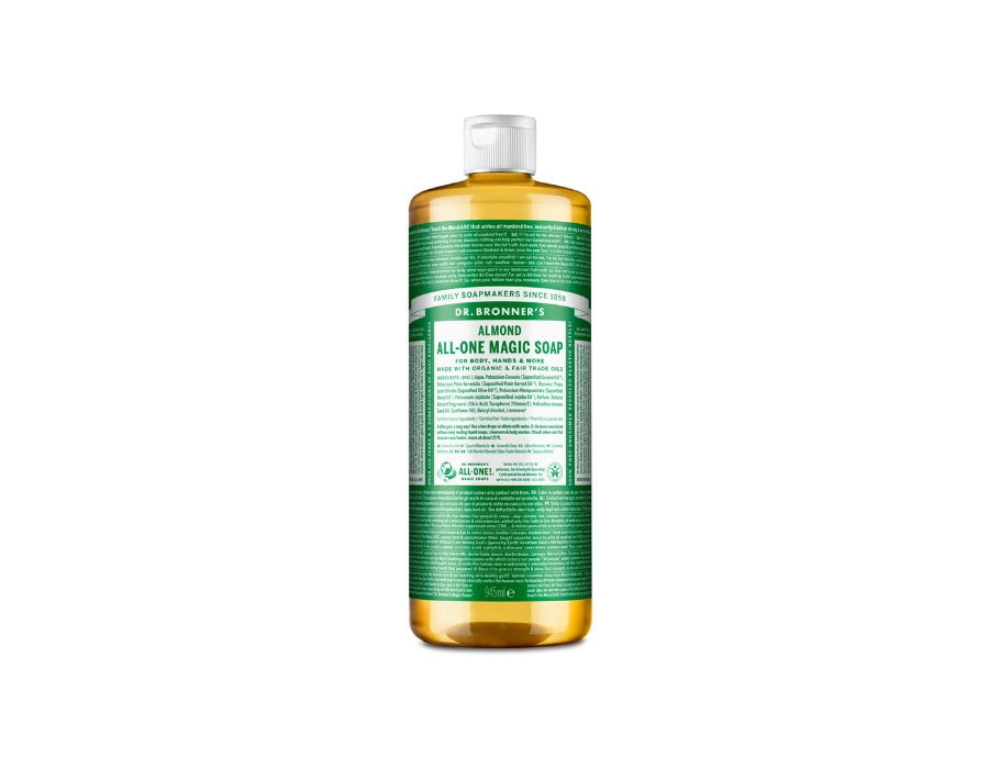 Dr. Bronner's Vloeibare Zeep Pure Castile Amandel 945 ml