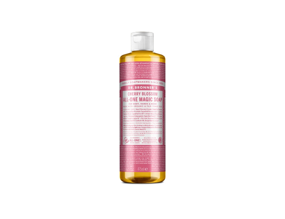 Dr. Bronner's Vloeibare Zeep Pure Castile Cherry Blossom 475 ml