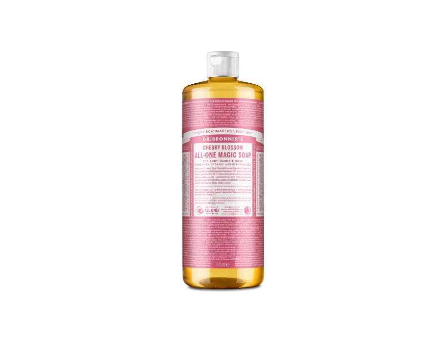 Dr. Bronner's Vloeibare Zeep Pure Castile Cherry Blossom 945 ml