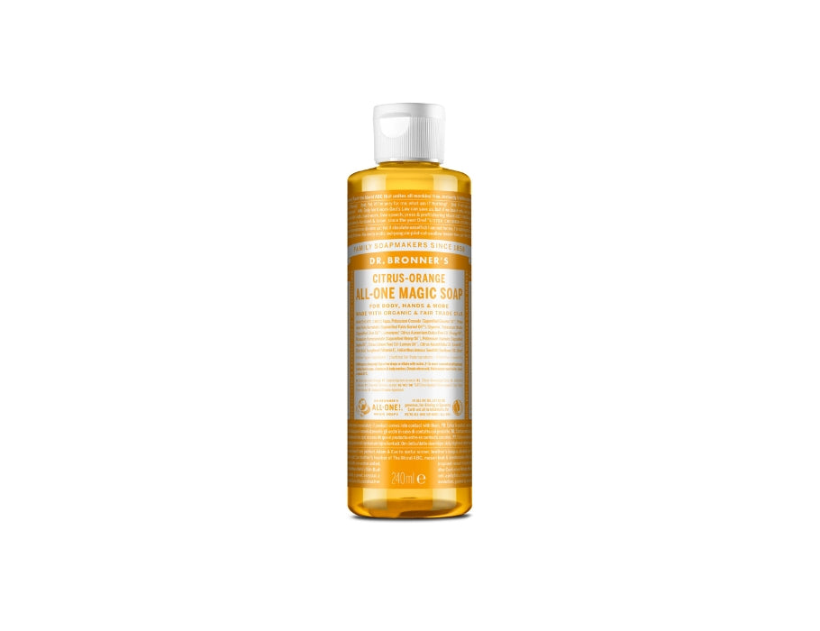 Dr. Bronner's Vloeibare Zeep Pure Castile Citrus 240 ml