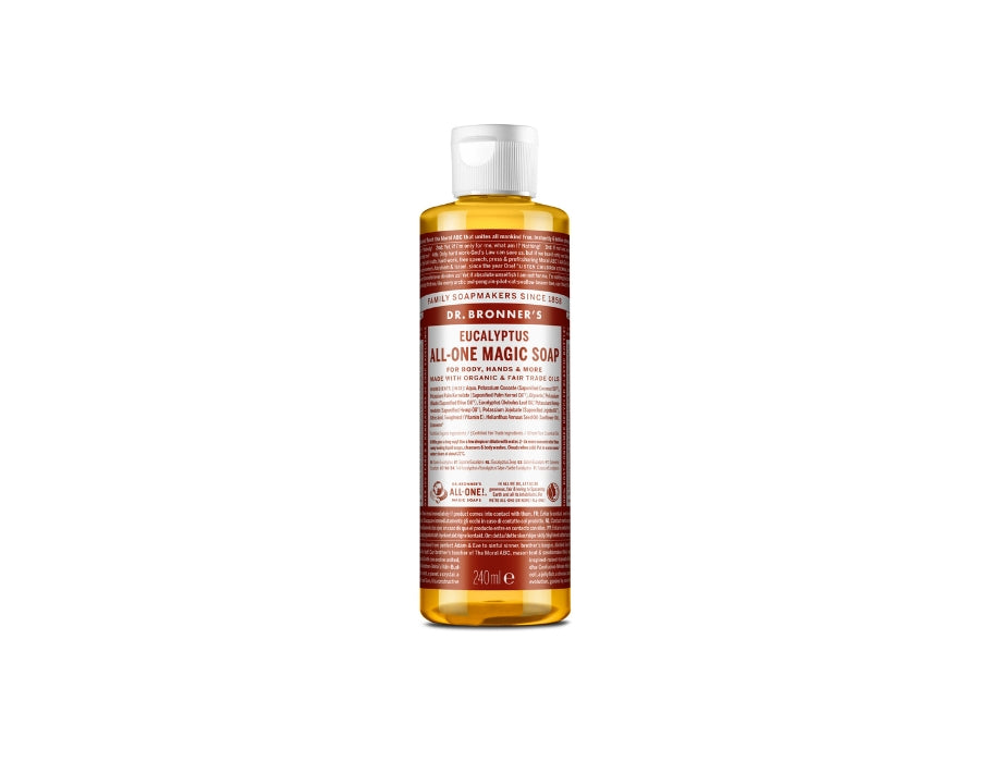 Dr. Bronner's Vloeibare Zeep Pure Castile Eucalyptus 240 ml