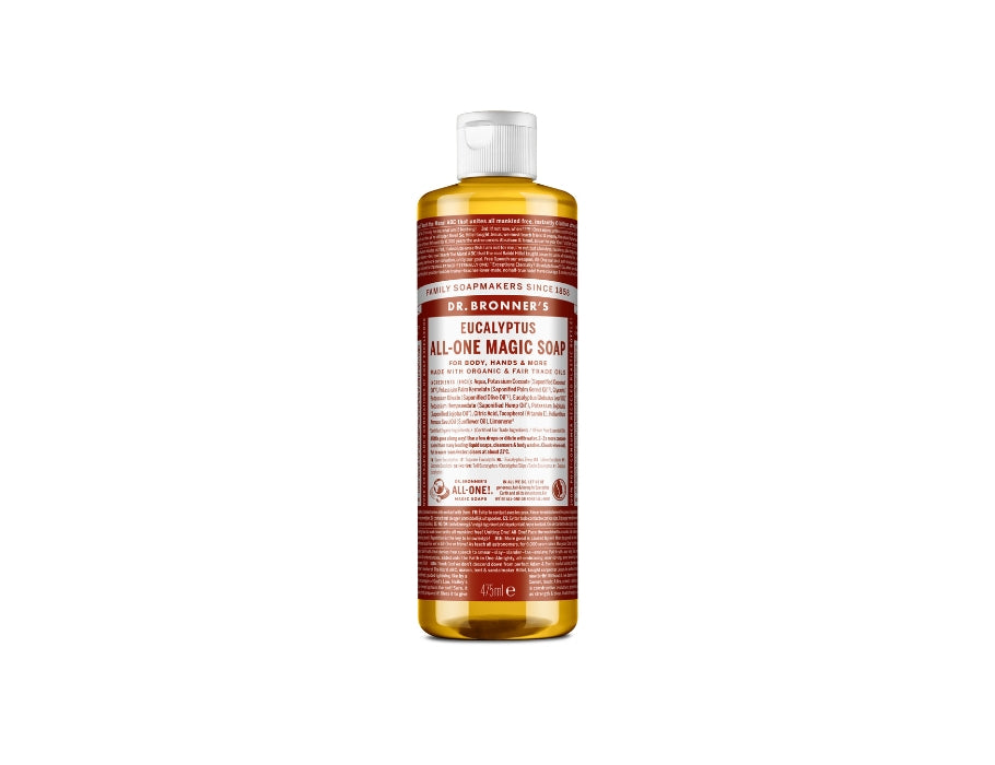 Dr. Bronner's Vloeibare Zeep Pure Castile Eucalyptus 475 ml