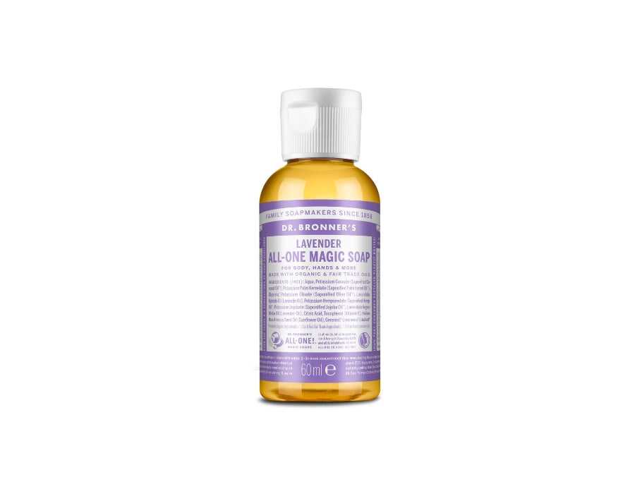 Dr. Bronner's Vloeibare Zeep Pure Castile Lavendel 60 ml