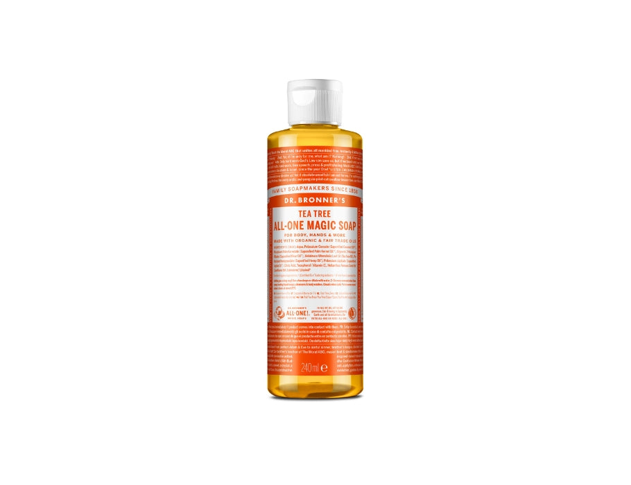 Dr. Bronner's Vloeibare Zeep Pure Castile Tea Tree 240 ml