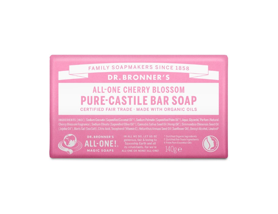 Dr. Bronner's Zeepblok Pure Castile Cherry Blossom
