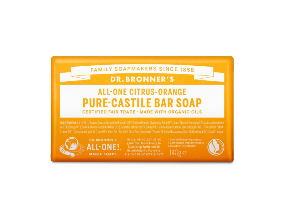 Dr. Bronner's Zeepblok Pure Castile Citrus