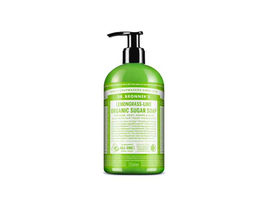 Dr. Bronner's Zeeppomp Citroengras Limoen 355 ml