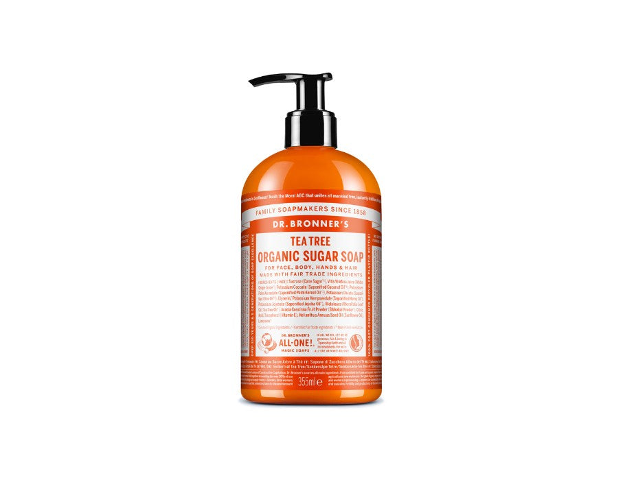 Dr. Bronner's Zeeppomp Tea Tree 355 ml