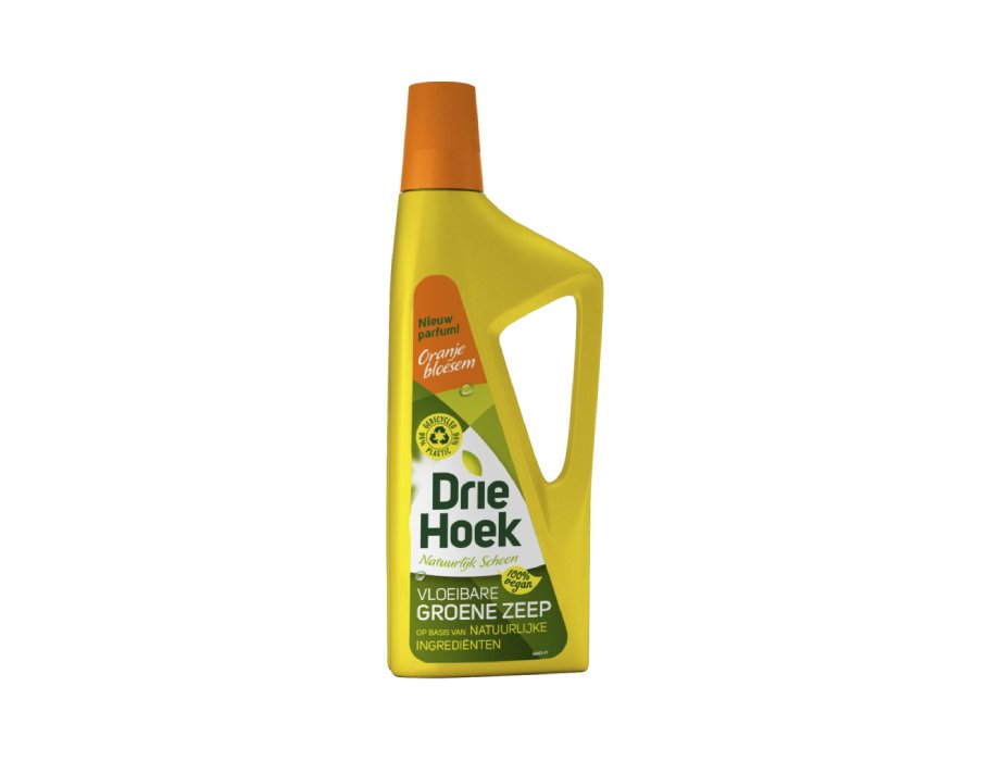 Driehoek Zeep Driehoek Vloeibare Groene Zeep Oranjebloesem 725ml