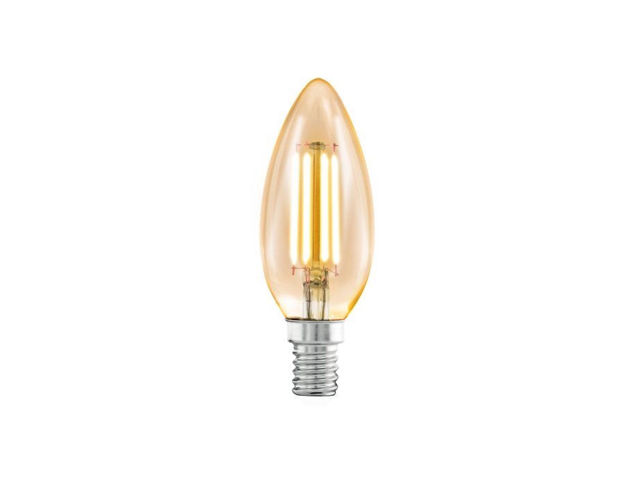 Eglo Ledlamp Vintage Kaars E14 320 lm Amber Dimbaar