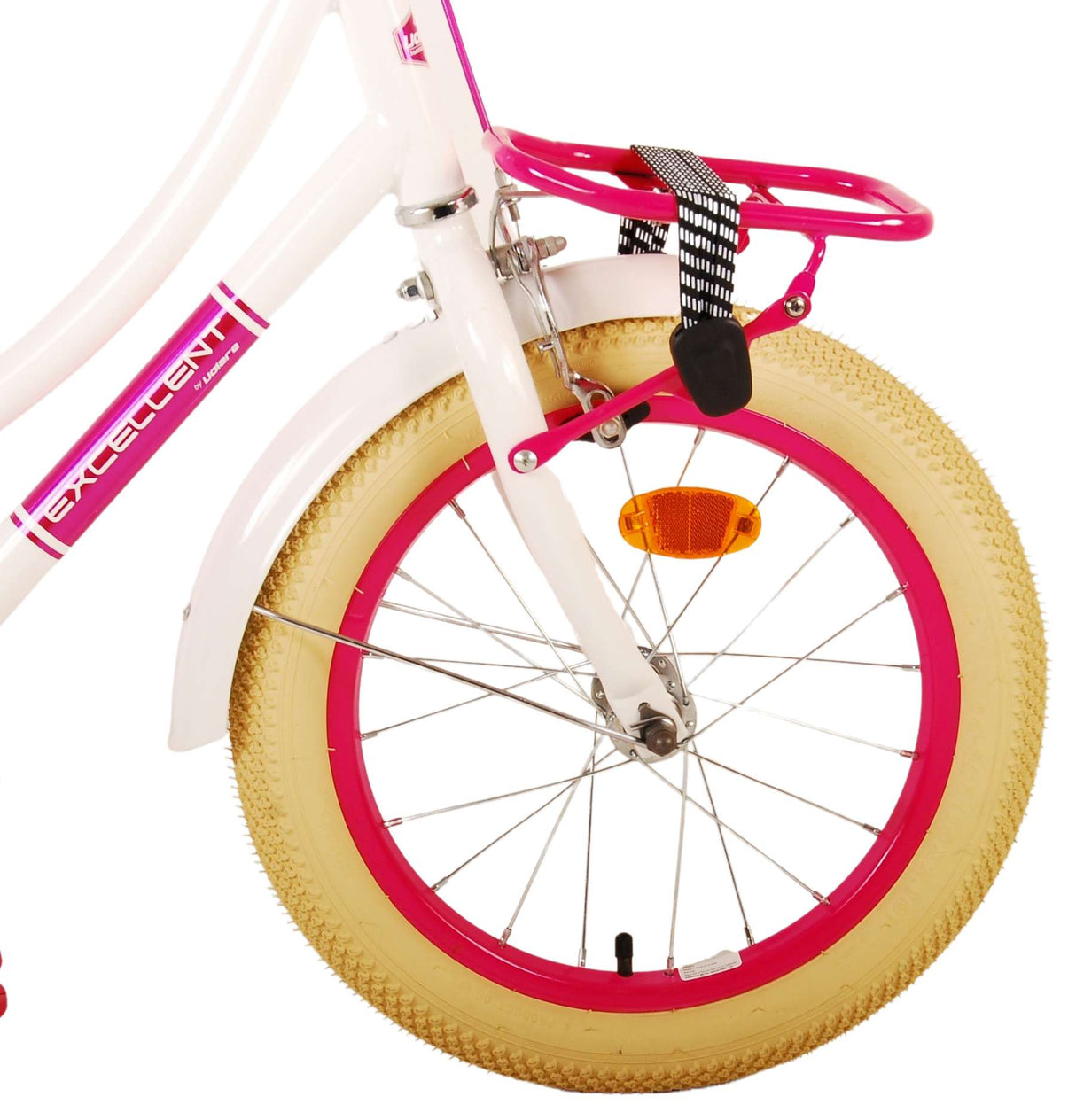 Volare Volare Kinderfiets Meisjes 16 inch Wit95% afgemonteerd