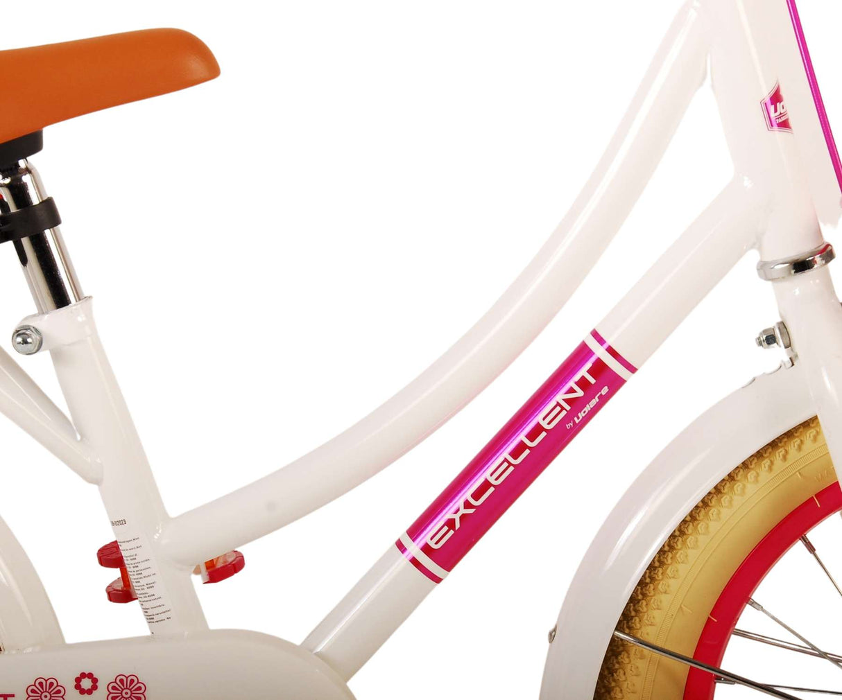 Volare Volare Kinderfiets Meisjes 16 inch Wit95% afgemonteerd
