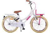 Volare Volare Kinderfiets Meisjes 20 inch Wit Twee handremmen