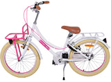 Volare Volare Kinderfiets Meisjes 20 inch Wit Twee handremmen