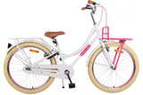 Volare Volare Kinderfiets Meisjes 24 inch Wit Twee handremmen