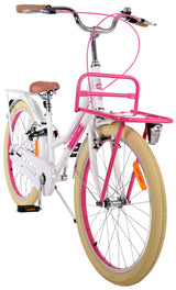 Volare Volare Kinderfiets Meisjes 24 inch Wit Twee handremmen