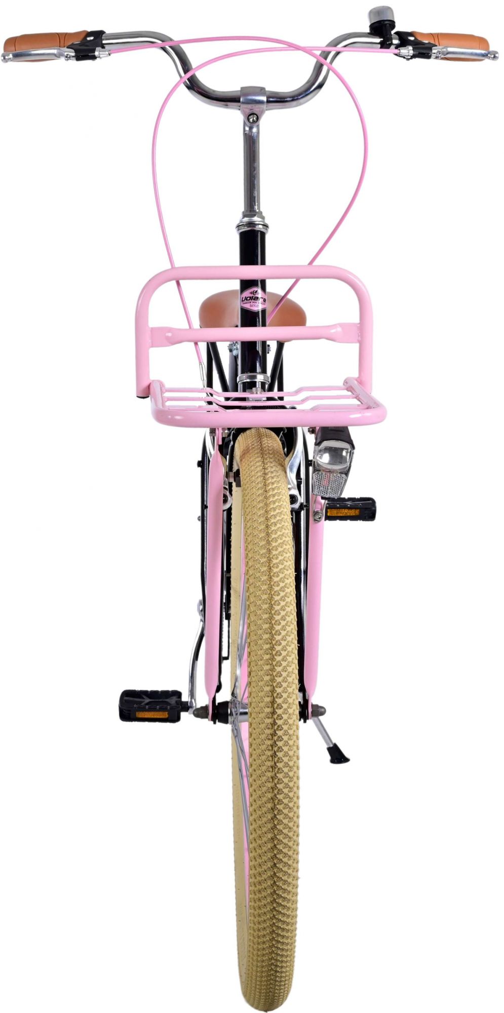 Volare Volare Kinderfiets Meisjes 26 inch Zwart Twee handremmen