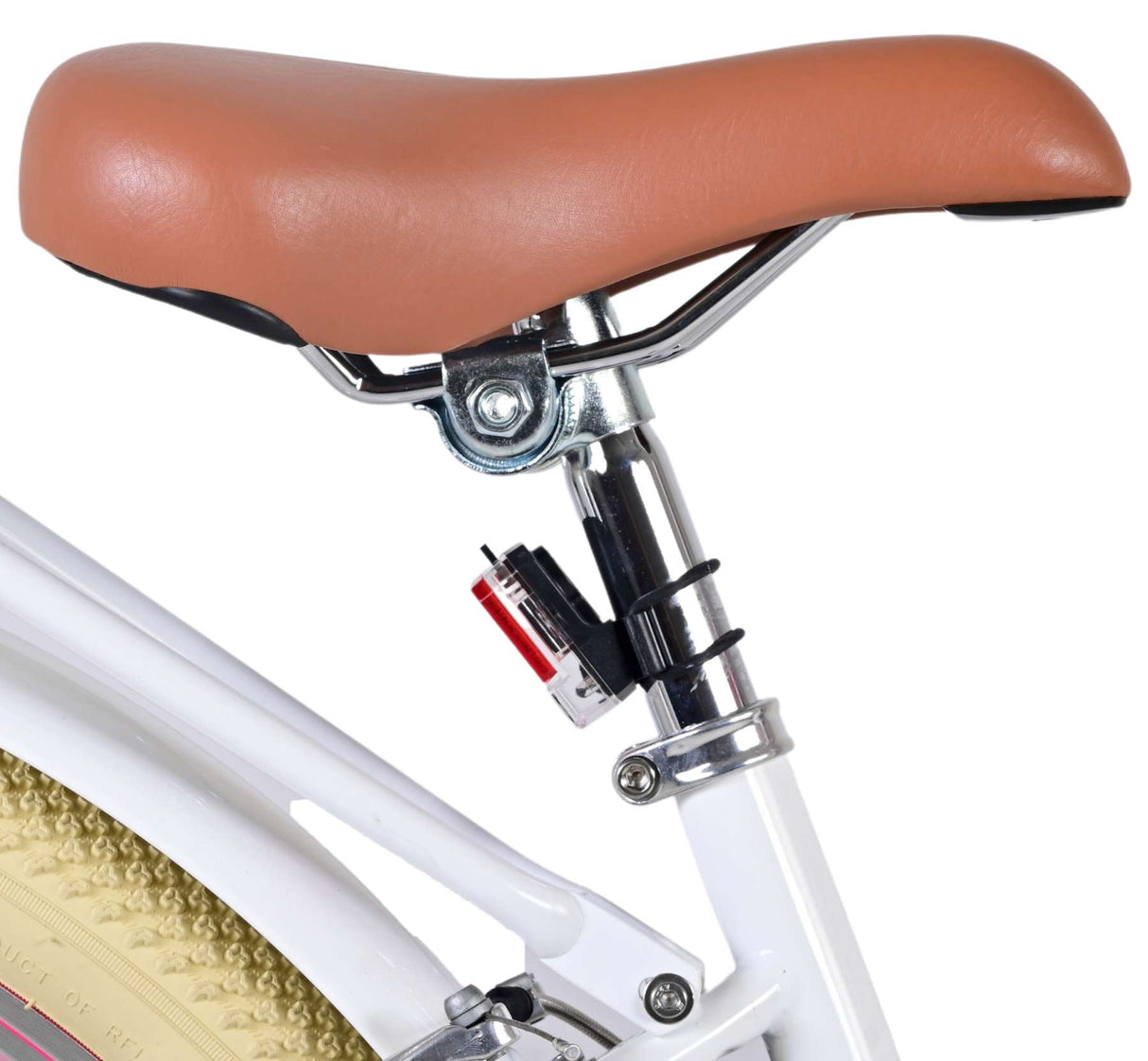 Volare Volare Kinderfiets Meisjes 26 inch Wit Twee handremmen