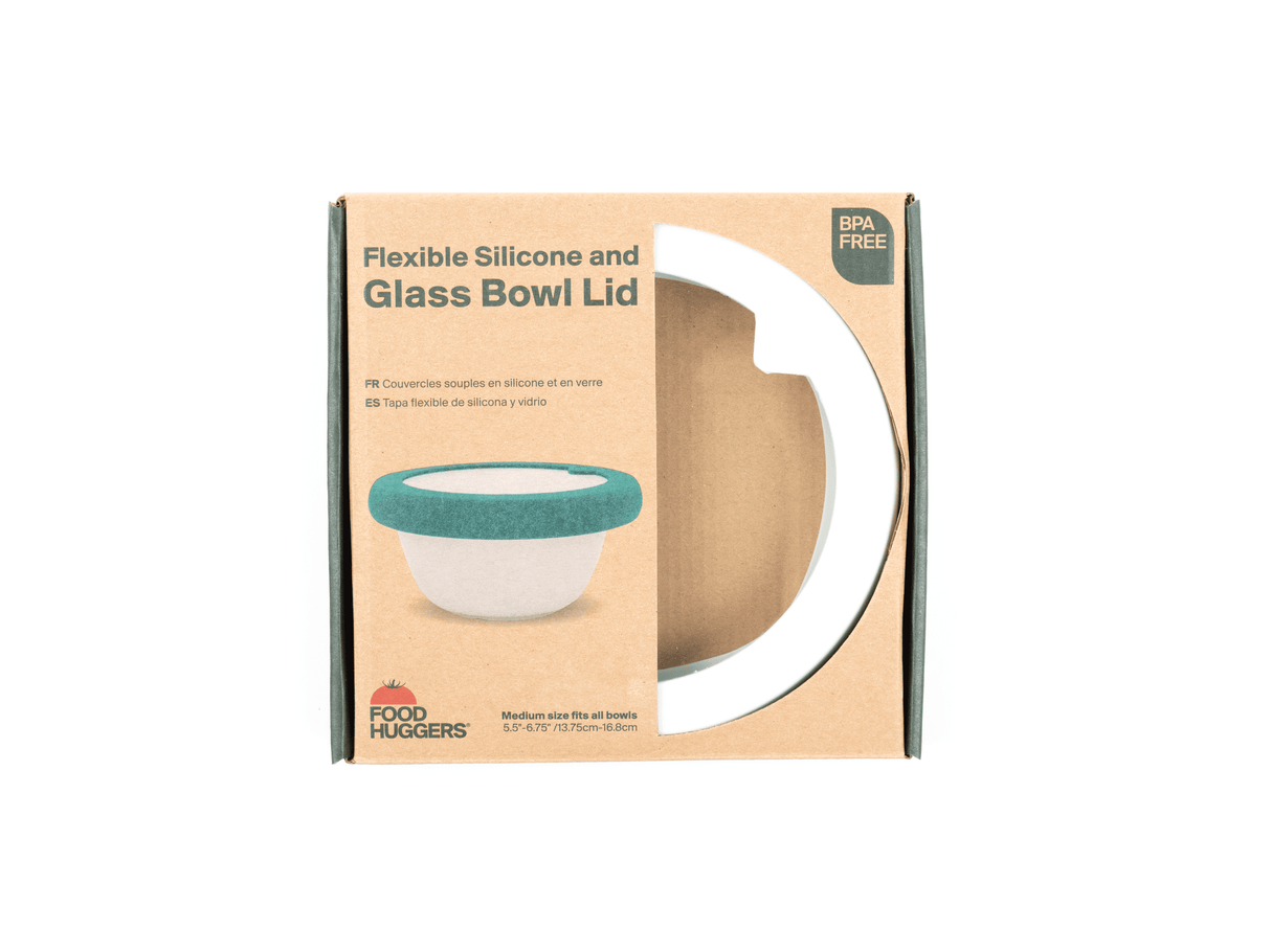 Food Huggers Siliconen Deksel White Small