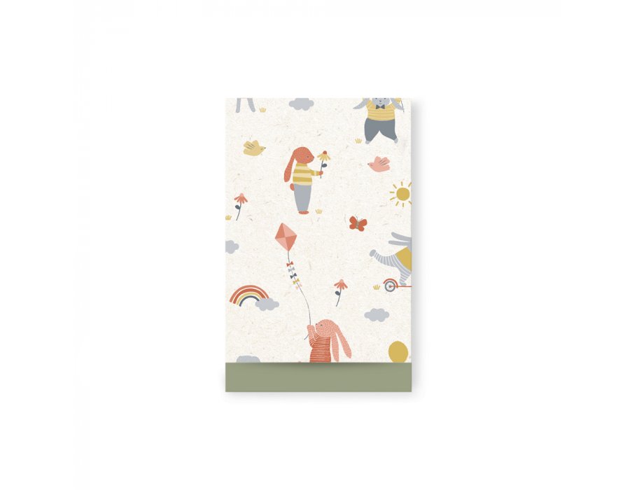 House of Products Cadeauzakjes Konijntjes Groen 12x19cm 200st