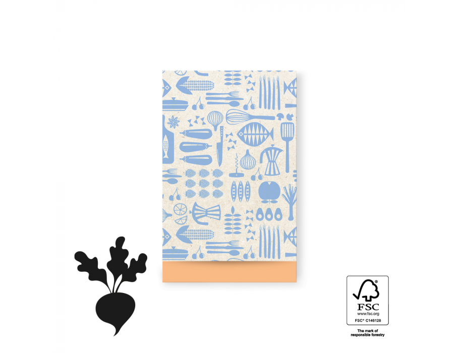 House of Products Cadeauzakjes Foodies Light Blue 12x19cm 200st
