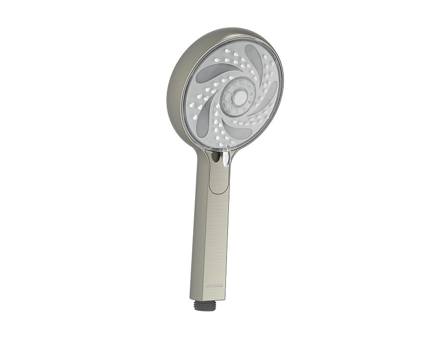 Hydrao Waterbesparende douchekop Aloe Bulle Nickel