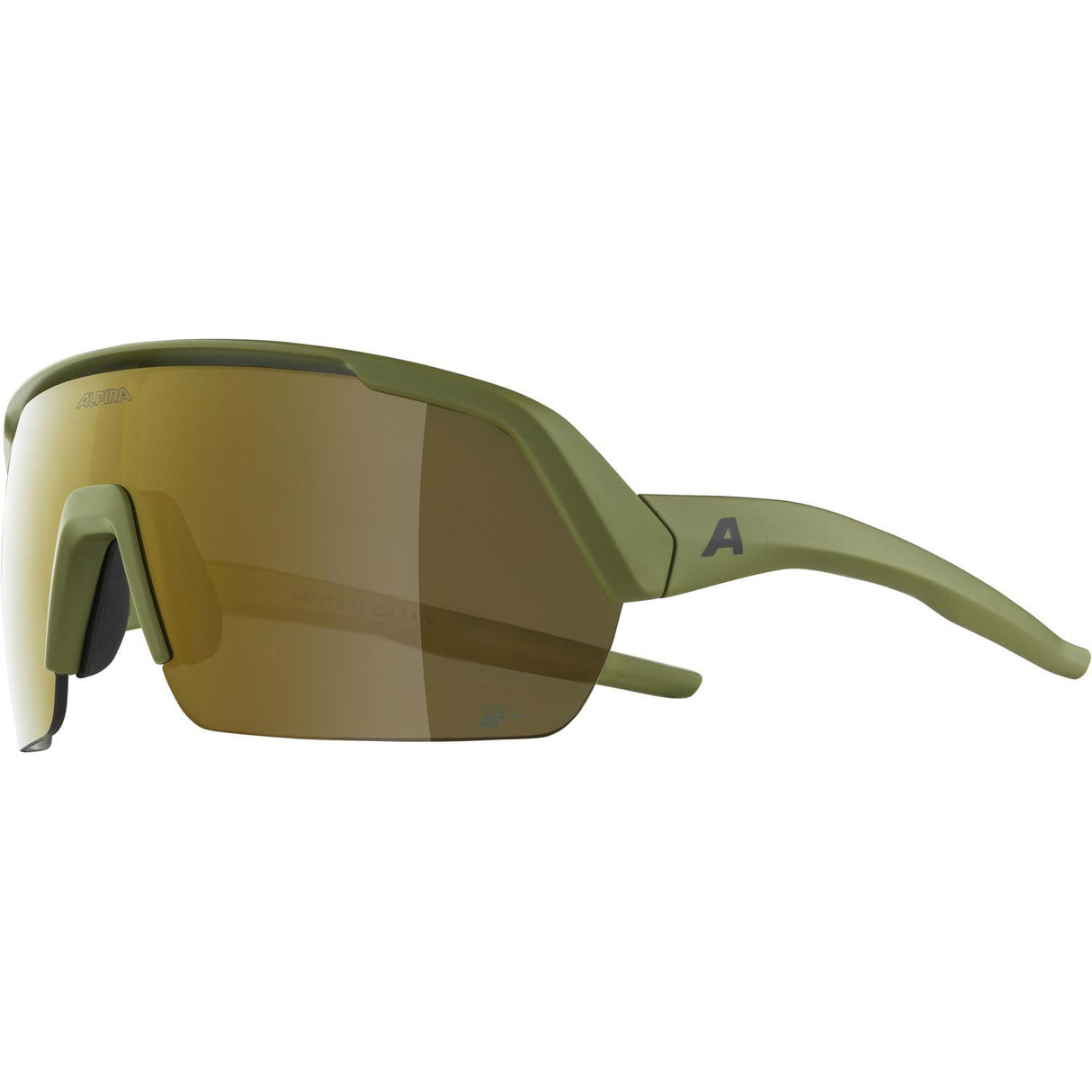 Olympic sportswear sports sportbril turbo-hr q-lite olijf