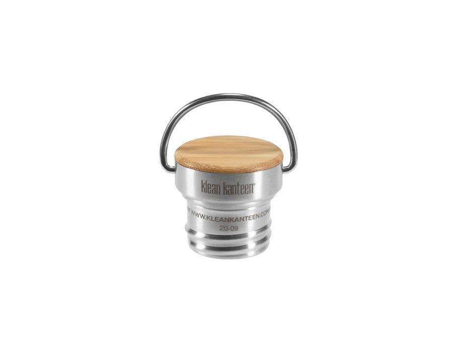 Klean Kanteen Cap Bamboe + RVS