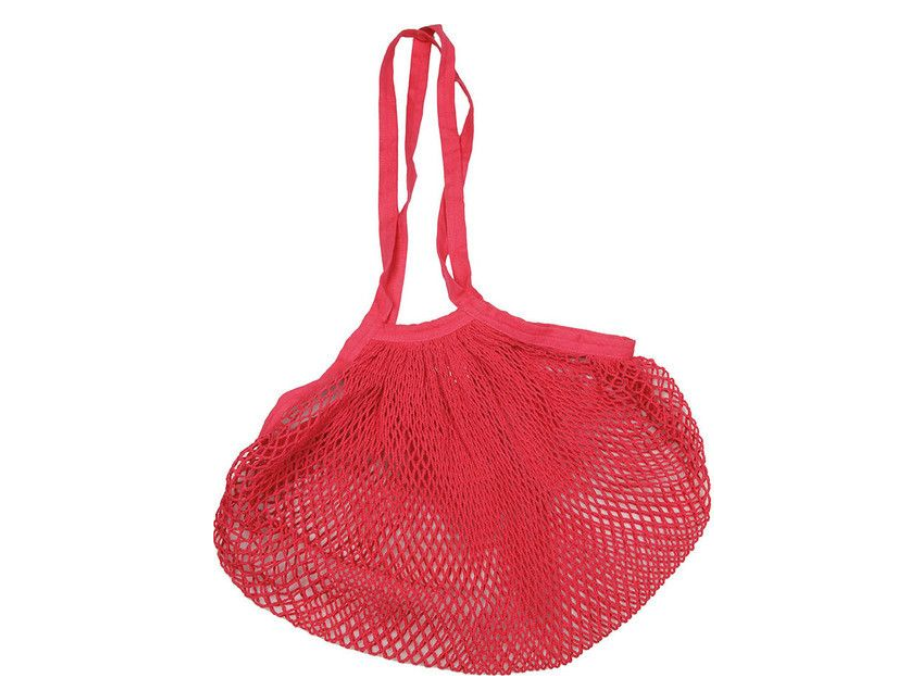 Ah! Table! Boodschappentas katoen lange hendels roze