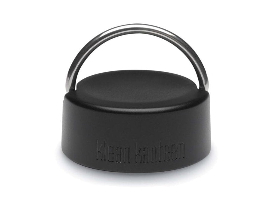 Klean Kanteen Wijde Dop Loop Cap Zwart