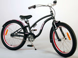 Volare Miracle Cruiser Kinderfiets Meisjes 20 inch Mat Zwart Prime Collection