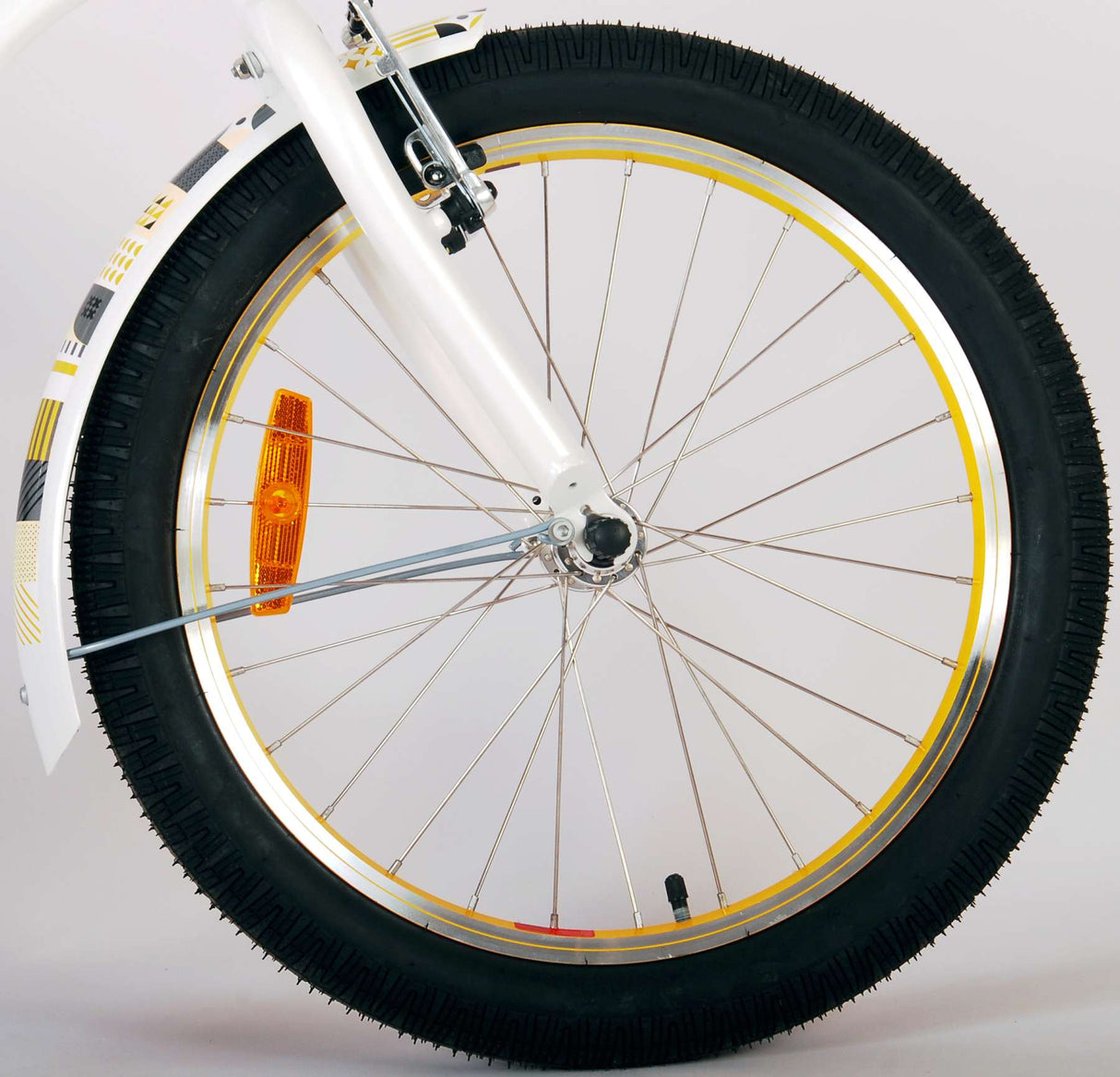 Volare Miracle Cruiser Kinderfiets Meisjes 20 inch Wit Prime Collection