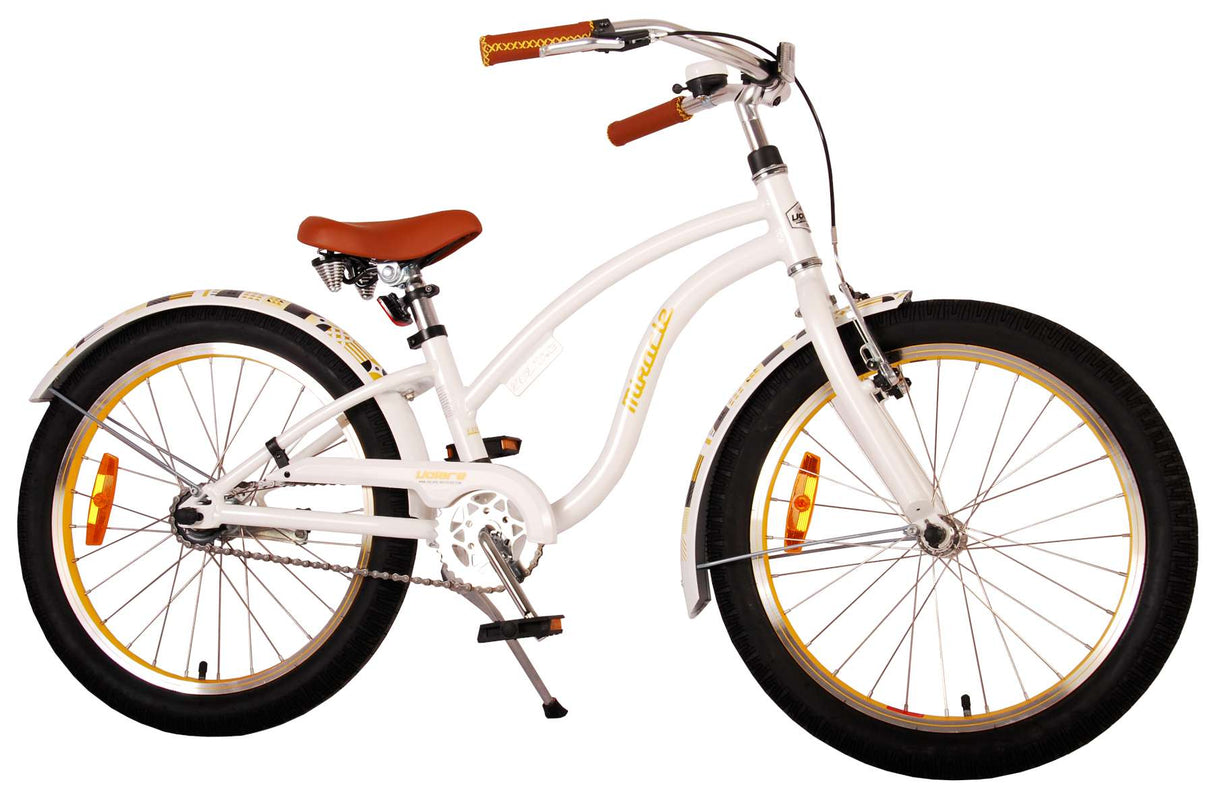 Volare Miracle Cruiser Kinderfiets Meisjes 20 inch Wit Prime Collection