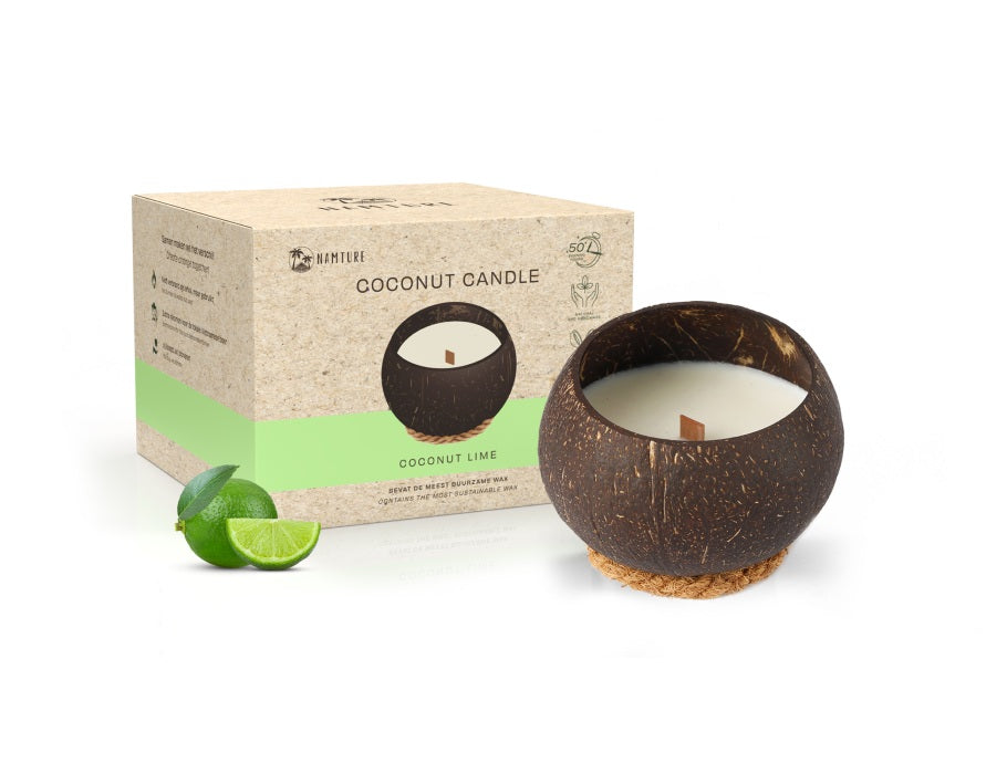 Namture Kokosnoot Kaars Coconut Lime