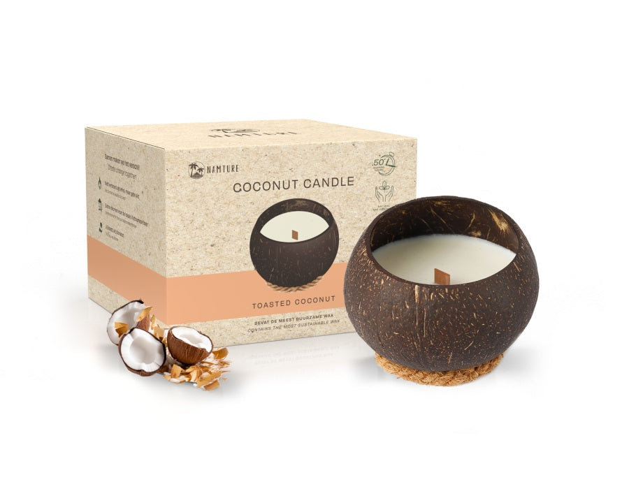 Namture Kokosnoot Kaars Toasted Coconut